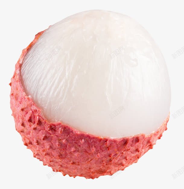 红色新鲜见果实的荔枝实物png免抠素材_88icon https://88icon.com 剥开 包裹 南国四大果品 味甜 妃子笑荔枝 开胃益脾 果实 植物 水果 甜美 补脑健身