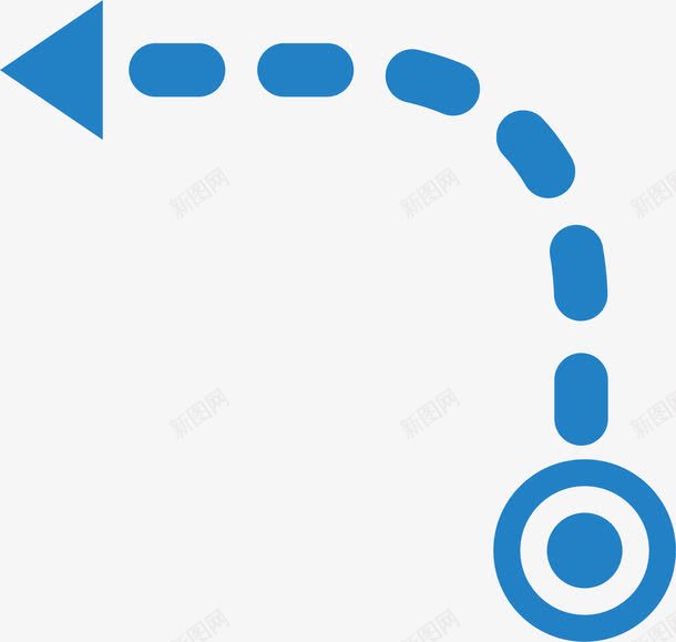 虚线箭头png免抠素材_88icon https://88icon.com 几何箭头 几何箭头序号序列 创意箭头 矢量箭头 箭头 箭头元素 箭头素材