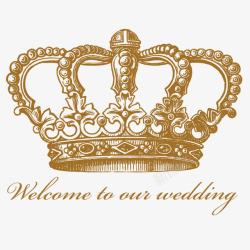 婚礼花欧式皇冠素材