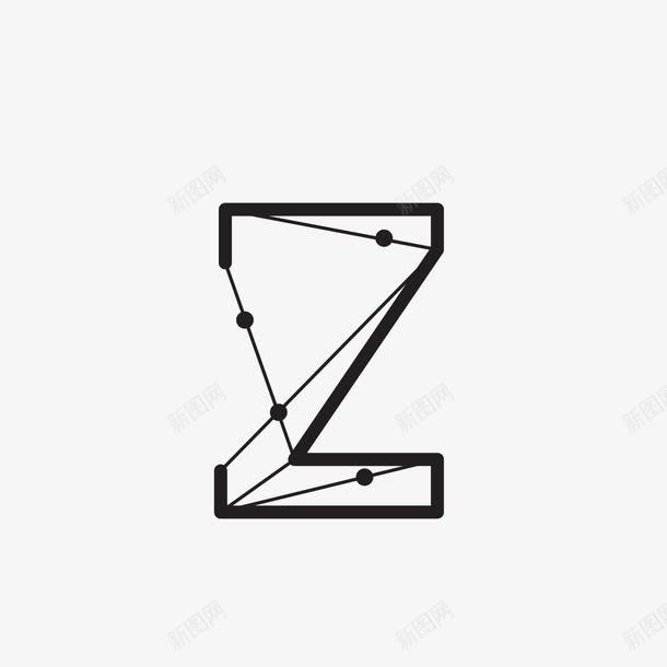 Z抽象的几何png免抠素材_88icon https://88icon.com Z字母 几何图案 字母几何 字母抽象 抽象 抽象几何 抽象的Z