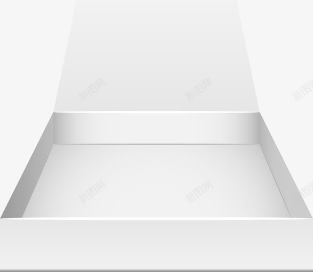 包装png_88icon https://88icon.com 包装 打开 效果图 模板 白色 盒子 空白 箱子