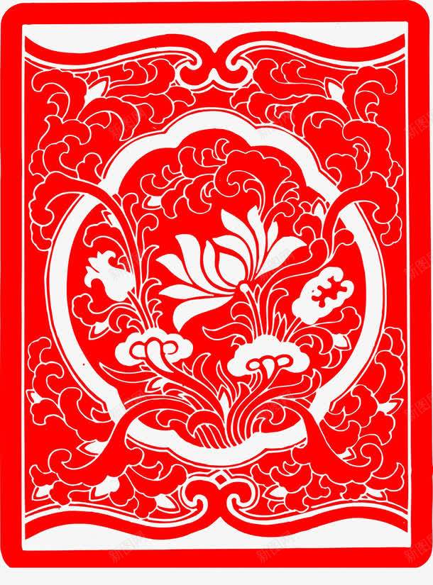 中国风花纹传统文化镂空剪纸png免抠素材_88icon https://88icon.com 中国风 传统文化 剪纸素材 花纹 镂空