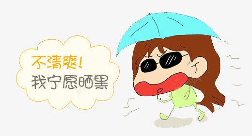 防晒png免抠素材_88icon https://88icon.com 主图 卡通 女孩 手绘 控油 清爽 防晒霜