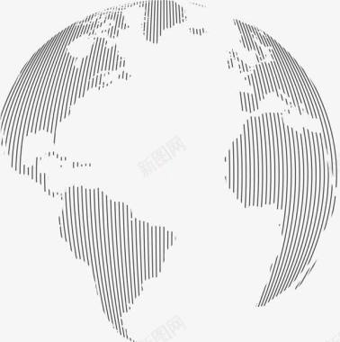 地球小树创意地球图标图标