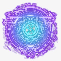 魔法阵png免抠素材_88icon https://88icon.com 光效 特效 简约魔法阵 紫色 花纹 魔法阵