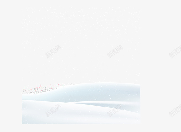 手绘空白的雪地png免抠素材_88icon https://88icon.com 冬季 卡通 寒冷 手绘 白雪皑皑 背景 雪地