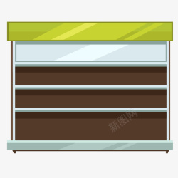 冰箱功能图标超市购物货架图标矢量图高清图片