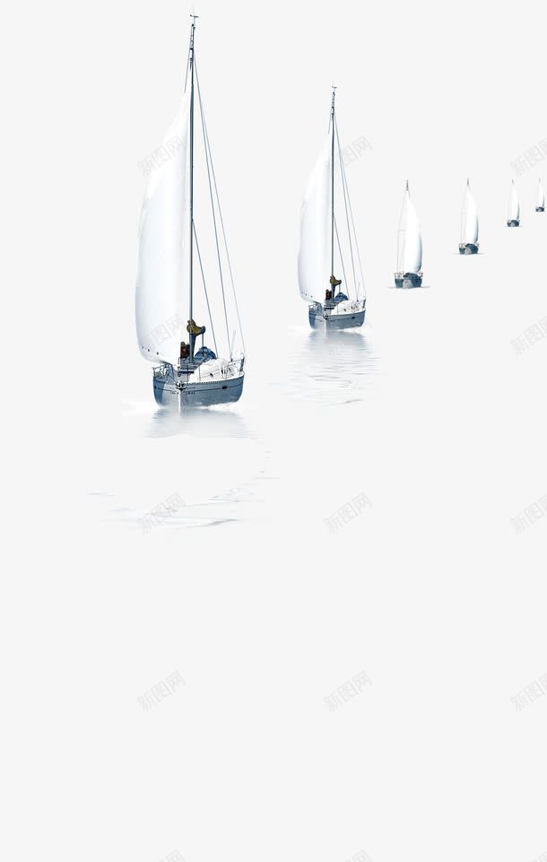 一列帆船风格企业展板png免抠素材_88icon https://88icon.com 企业 展板 帆船 风格