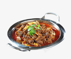 潮汕牛肉火锅里的美食牛肉高清图片