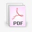 水晶纸文件PDF杂技演员纸文件石英图标高清图片