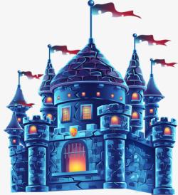 梦幻王国卡通城堡高清图片