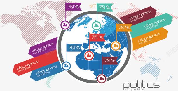 数据统计png免抠素材_88icon https://88icon.com 世界地图 业绩报表 商务插图 图表 地球 坐标 彩色 数字 数据分析 数据统计 数据统计模板 百分比