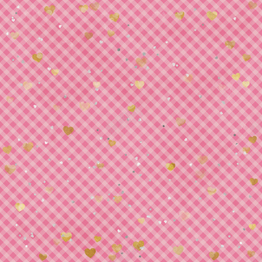 粉红格子星星底纹包装纸背景背景
