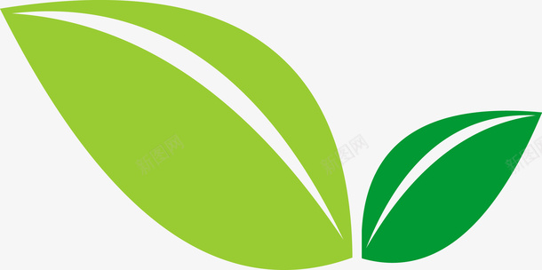 节能环保产品叶子图图标图标