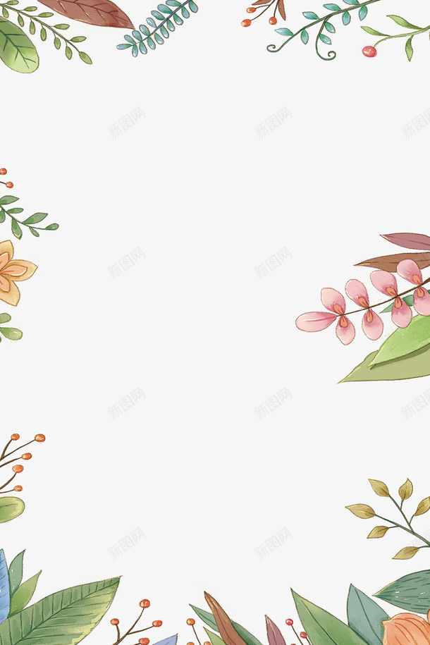 三八节手绘花卉装饰背景插图png免抠素材_88icon https://88icon.com 三八节 妇女节插图 小清新 手绘 花卉 装饰背景