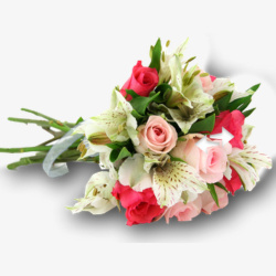 婚礼浪漫玫瑰花束素材