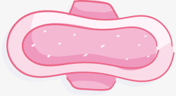 卫生巾粉色线条卫生巾矢量图高清图片