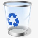 可回收物垃圾桶图标图标