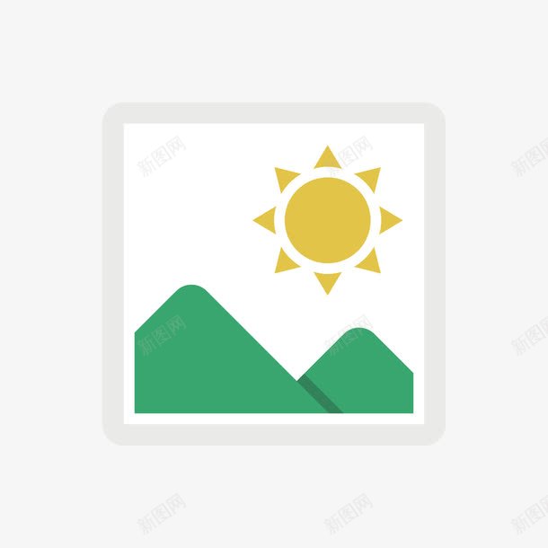 灰色照片显示png免抠素材_88icon https://88icon.com 光泽 光芒 几何 图像 山丘 显示 灰色 照片 质感