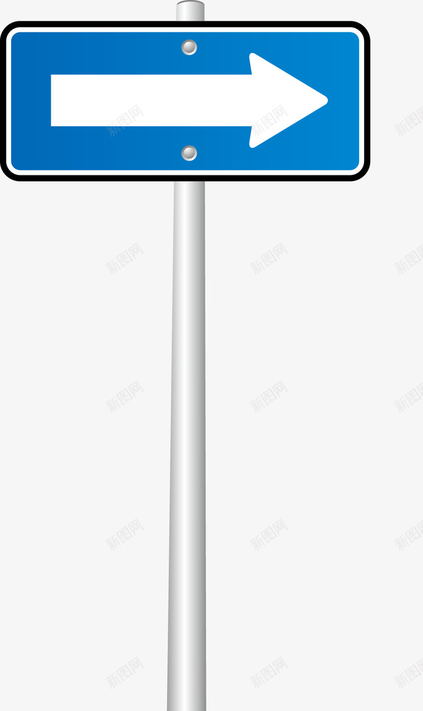 蓝色道路指示牌矢量图eps免抠素材_88icon https://88icon.com 中式路引 公路指示牌 指示牌 方向 方向牌 路引 路标 路牌 道路指示牌 矢量图