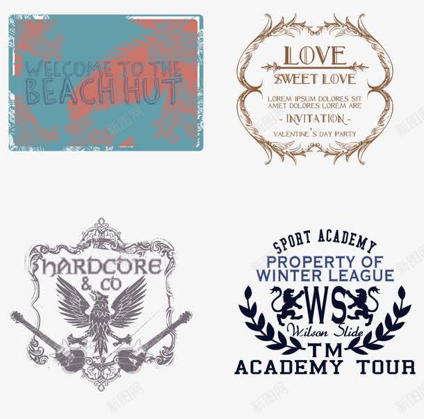 复古图案矢量图ai免抠素材_88icon https://88icon.com 矢量素材复古标贴标签花纹素材花纹边框复古标贴标签贴纸古典花纹欧式AI 贵族家族族徽 矢量图