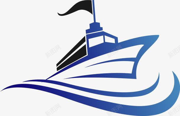 蓝色船只png免抠素材_88icon https://88icon.com 卡通货船 帆船 海运 海运物流 矢量货船 船 船只 货船 运输