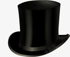 黑色小礼帽婚礼素材
