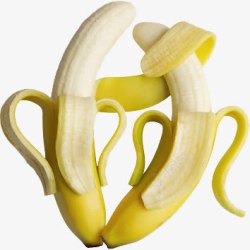 有机物合成图创意香蕉摄影图高清图片