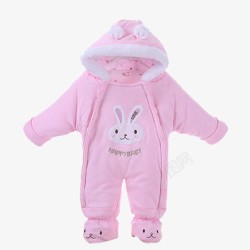 粉色婴儿服饰素材