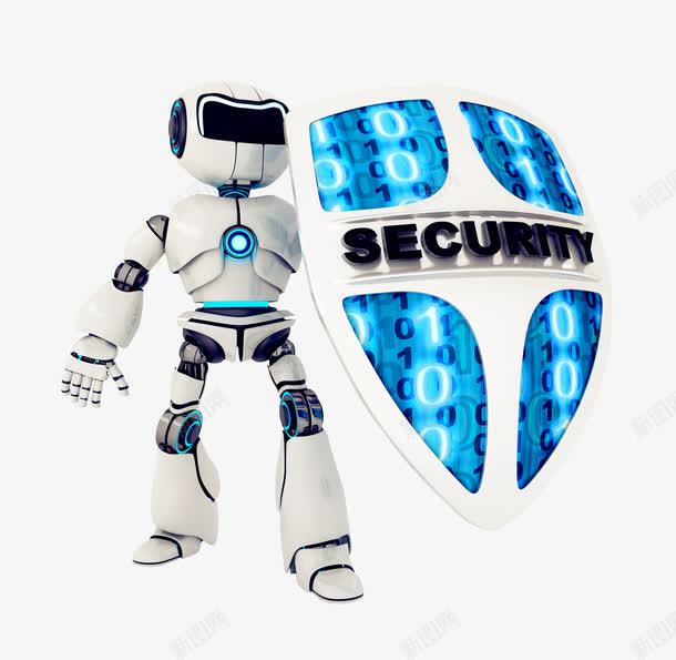 机器人网络安全png免抠素材_88icon https://88icon.com 安全网络防护 机器人 网络安全 网络安全防护