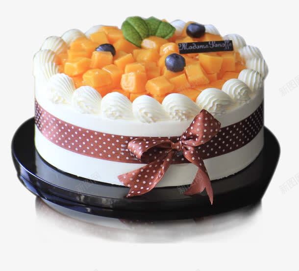 美味芒果蛋糕png免抠素材_88icon https://88icon.com 甜品 美味蛋糕 芒果 蛋糕