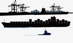 码头船素材下载货运码头高清图片