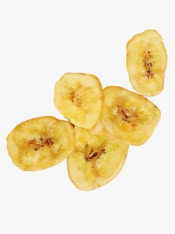 香蕉果干干枯香蕉片高清图片