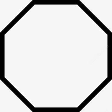 八角形图标免费下载 八角形矢量图标 icon