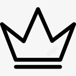 皇家宝石王冠皇冠的轮廓为王子图标高清图片