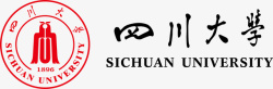 教育知识四川大学logo矢量图图标高清图片