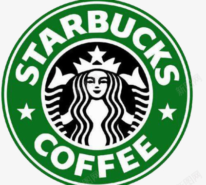 餐饮星巴克咖啡标志图标图标