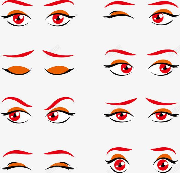 美女眼睛png免抠素材_88icon https://88icon.com 五官 人物五官 双眼皮 口鼻 眼睛 眼耳口鼻 矢量眼睛 表情