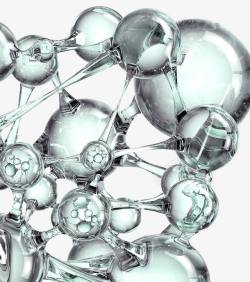 晶体分子纳米分子结晶体高清图片