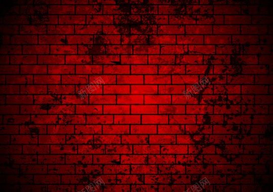 红色砖墙背景背景