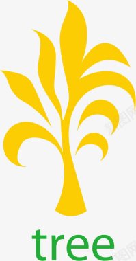 树杈透明PNG环保创意装饰树图标图标