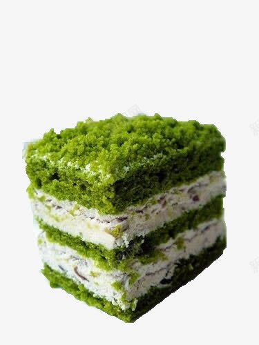 蛋糕png免抠素材_88icon https://88icon.com 抹茶 糕点 绿色 美食