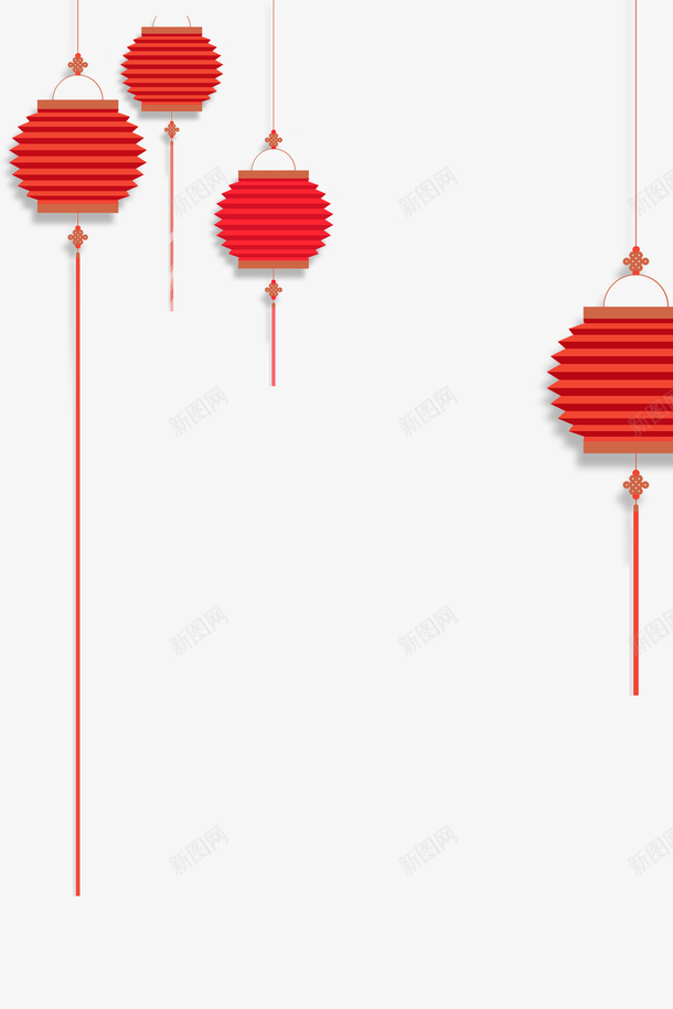 中式红色折叠灯笼png免抠素材_88icon https://88icon.com 恭贺新年 折扇吊饰 新春大吉 新春快乐 爆竹灯笼 祥云云彩