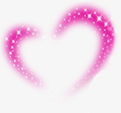 粉色心形框架浪漫婚礼海报素材