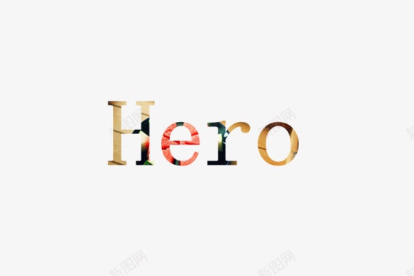 heropng免抠素材_88icon https://88icon.com hero 彩色字母 英文字母 英雄