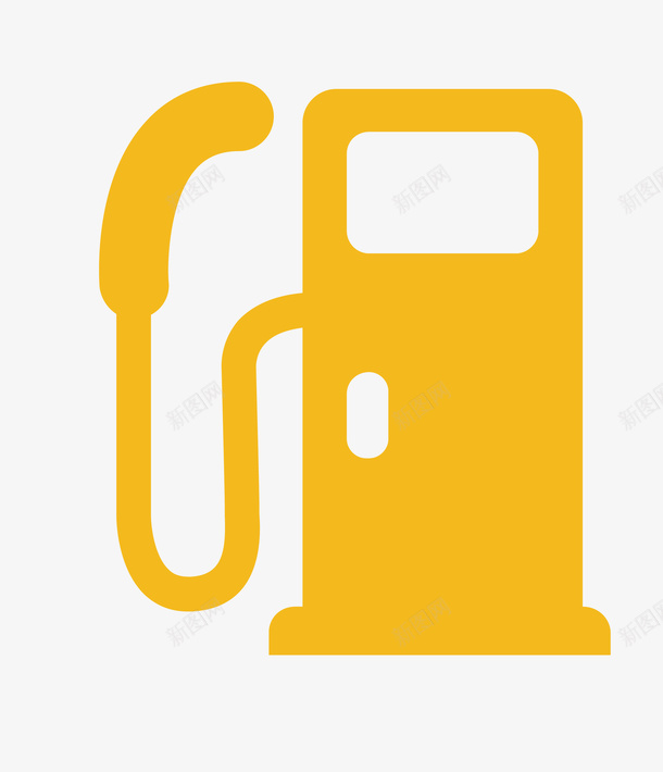 卡通加油站png免抠素材_88icon https://88icon.com PPT图表 创意商务图表 加油 加油站 卡通加油站 矢量加油站 能量 黄色