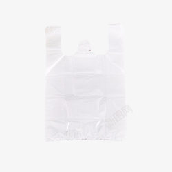 产品实物手提袋白色塑料袋素材
