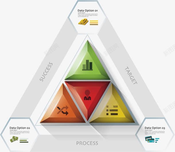 立体三角png免抠素材_88icon https://88icon.com ppt元素 分类标签 创意几何 图表
