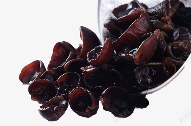 碗里倒出来的半碗东北厚黑木耳png免抠素材_88icon https://88icon.com 东北黑木耳 厚实 反光 实物 水分 白色碗 软 黑色