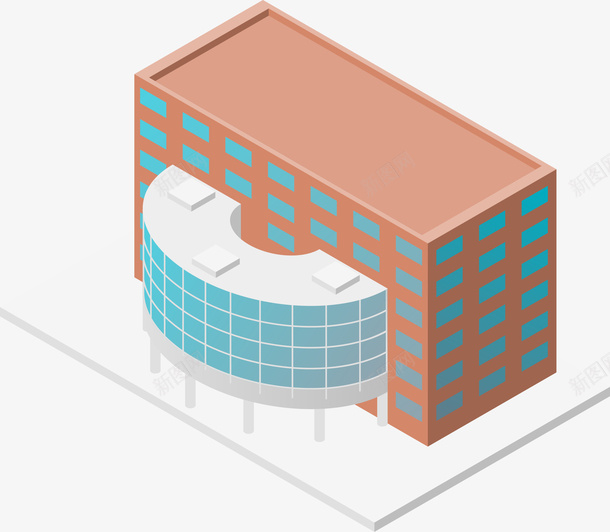 办公大楼png免抠素材_88icon https://88icon.com 25d 卡通城市 卡通楼房 楼房 矢量建筑 高楼 高楼大厦